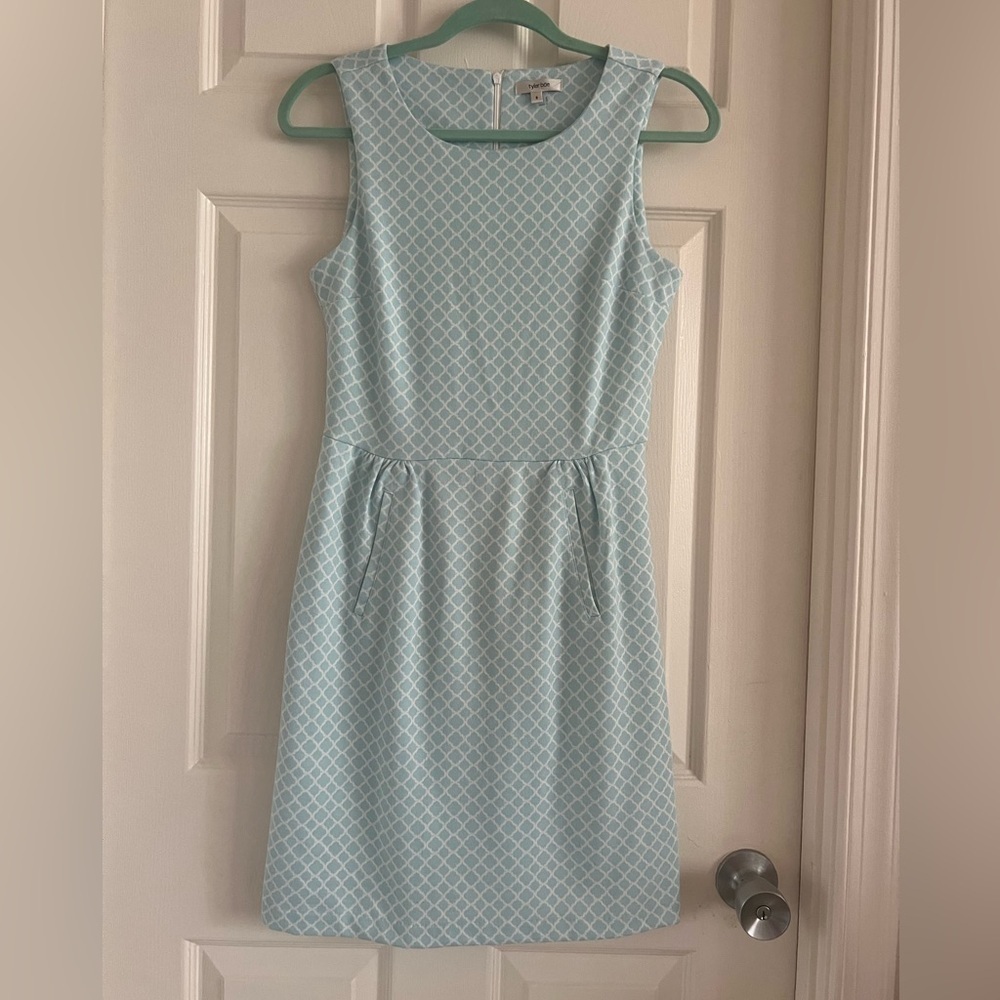 Tyler Boe Knit Sleeveless Dress. Geometric Pattern. Euc. Size Small.